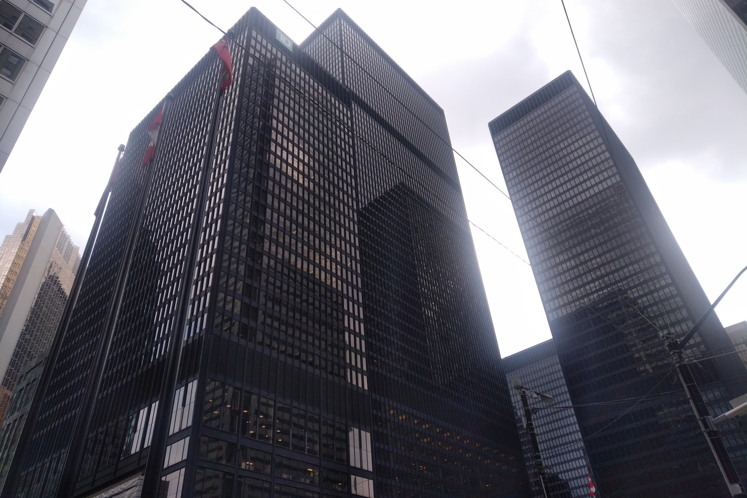 Bank towers in Toronto’s financial district